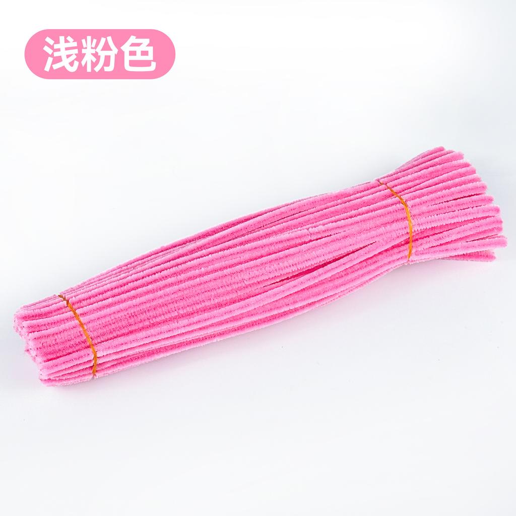 Pipe Cleaners For Flowers Chenille Stem Pipe Kid Diy Creative Toy Chenillewire Craft Kindergarten Handmade Material Plush Strips