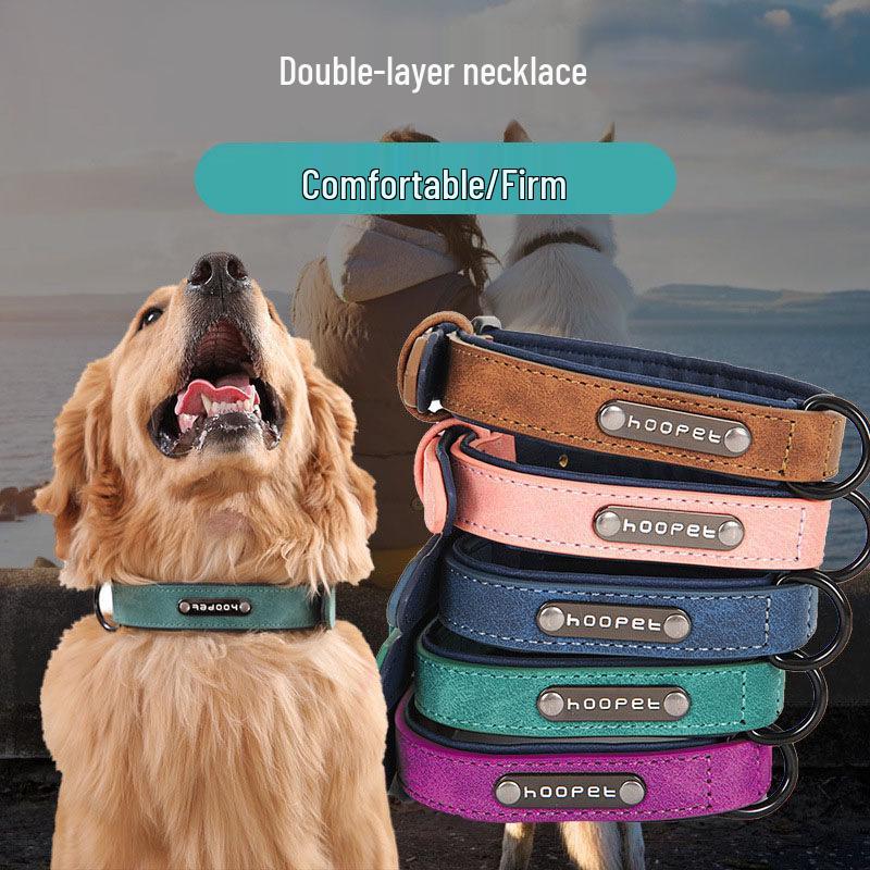 Collier anti-perte dépoli pour chiots de petite taille, de grande taille et Huskies
