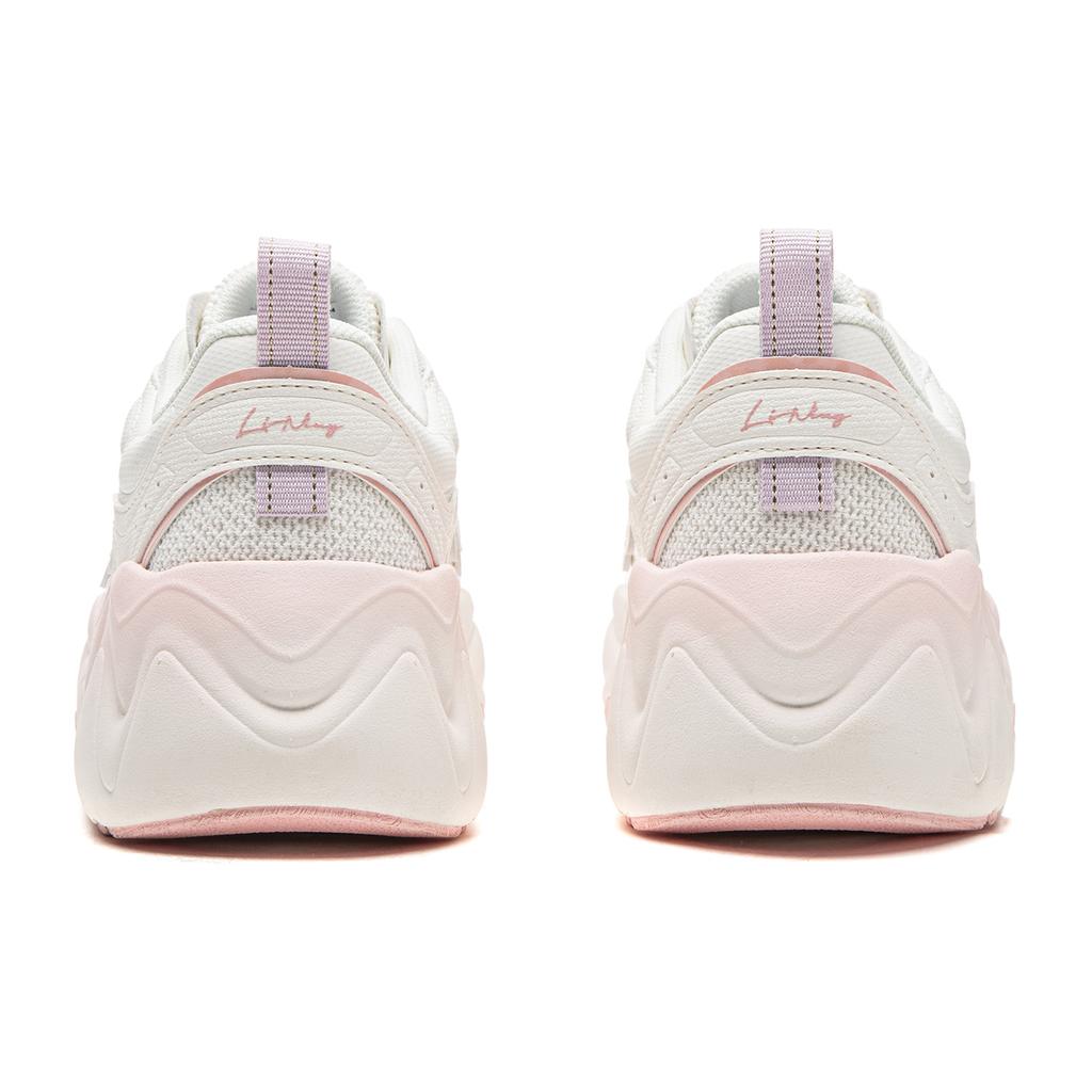 Li Ning Cheese 3.0 Slip Resistant Cushioning Abrasion Resistant Lightweight Height Increasing Low top Skateboard Shoes AGCW072-4
