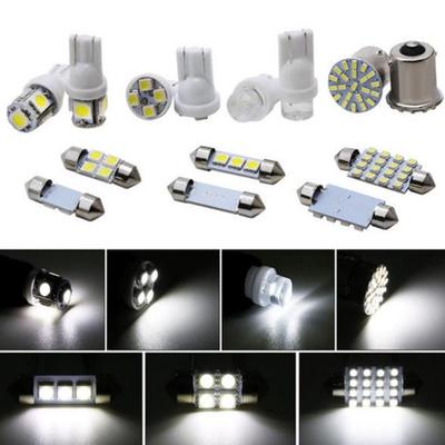14Pcs Car Led Interior Package For T10 36Mm Map Dome License Plate Lights Kit
