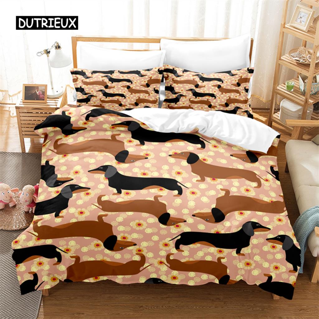 Vánoční povlak na přikrývku Santa Claus Ložní souprava Vánoční Šťastný Nový Rok Dekor Přikrývka Mikrovlákno Přehoz na postel Královská velikost