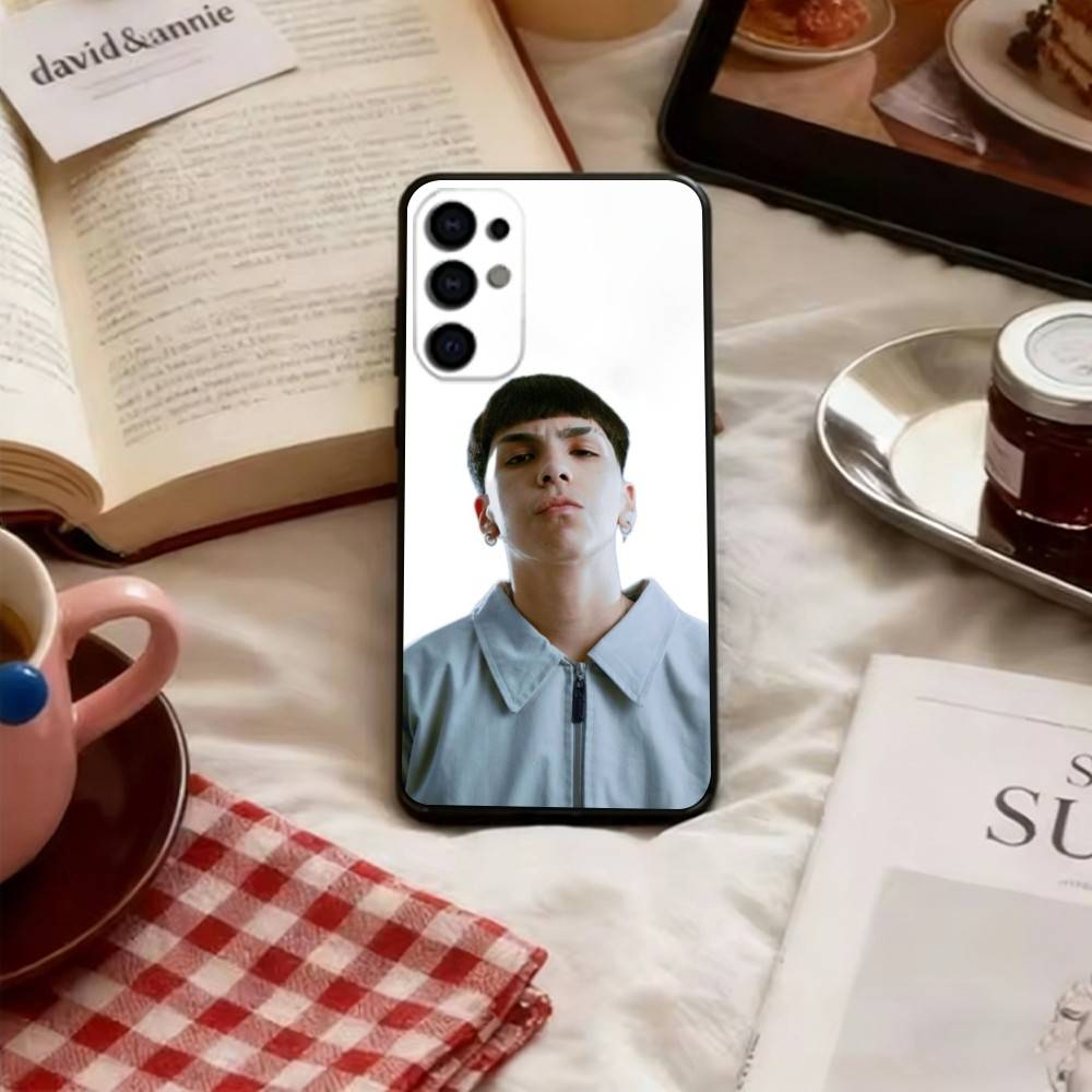 Milo J Singer Phone Case For Samsung S25,S24,S21,S22,S23,S30,Ultra,S20,Plus,Fe,Lite,Note,10,Soft Black Cover