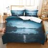 Natural Scenery Art Duvet Cover Set King/Queen Size Desert Landscape Soft Bedding Set for Teens Adults Polyester Quilt Cover