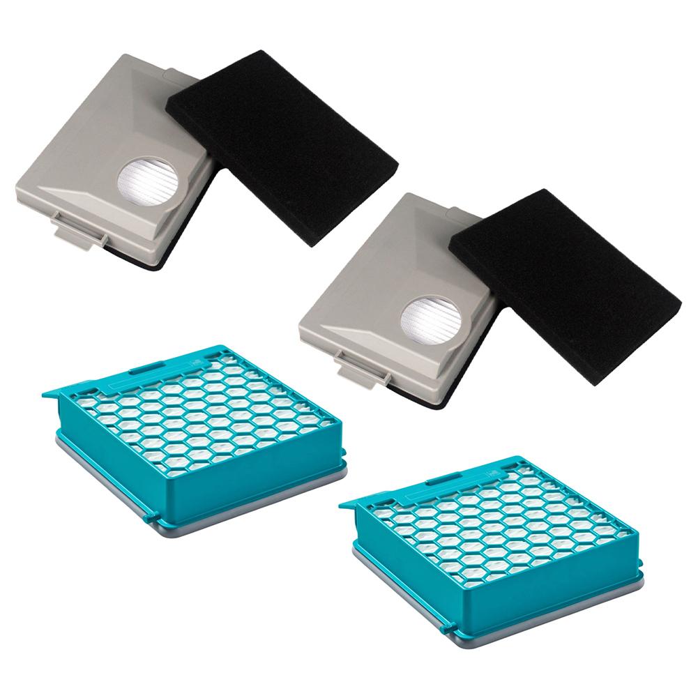 Kohlenstoff-Staubsaugerfilter für Miele Blizzard CX1/Boost CX1 Serie mit HEPA- und Feinstaubfiltration 11639240