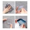 Plastic Drain Soap Dish Holder Wall-mounted Soap Box Creative Draining Soap Storage Rack  Bathroom