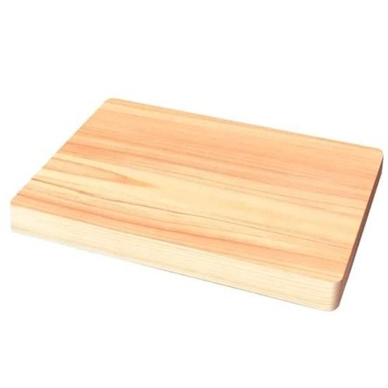 Kicoriya Domestic Wooden Hinoki Mini Cutting Board 20cm 14cm 2cm BoardCutting