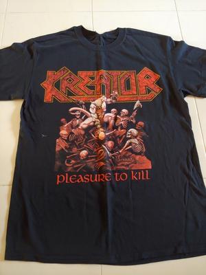 Nuova popolare Maglietta Regalo Kreator Per Fan Nera Unisex Tutte le taglie A123