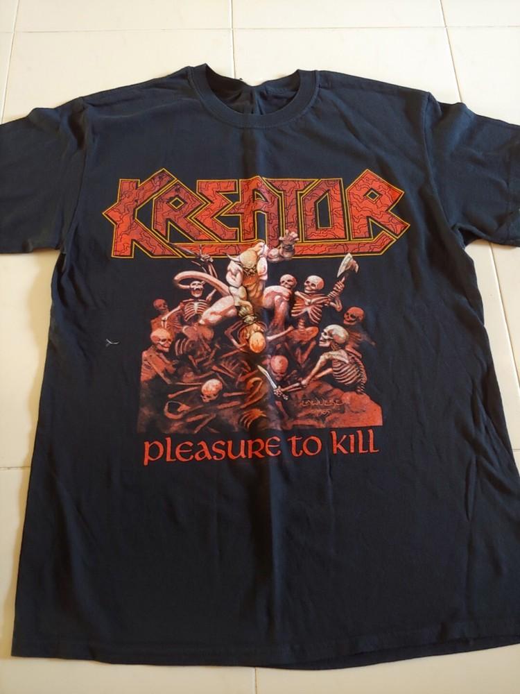 

New popular Kreator Gift For Fan Shirt Black Unisex All size A123 XL