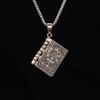 European American Street Cross-symbol Clavicle Chain Bible Religious Necklace