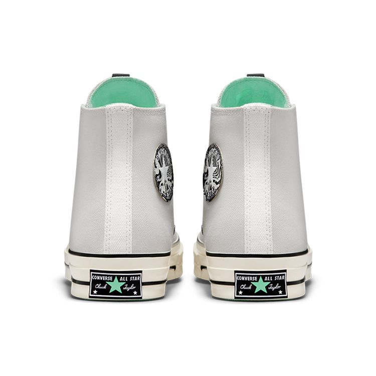 Converse 1970s Chuck Taylor All Star High Top Canvas Sneakers Unisex Sneakers Gray A00742C