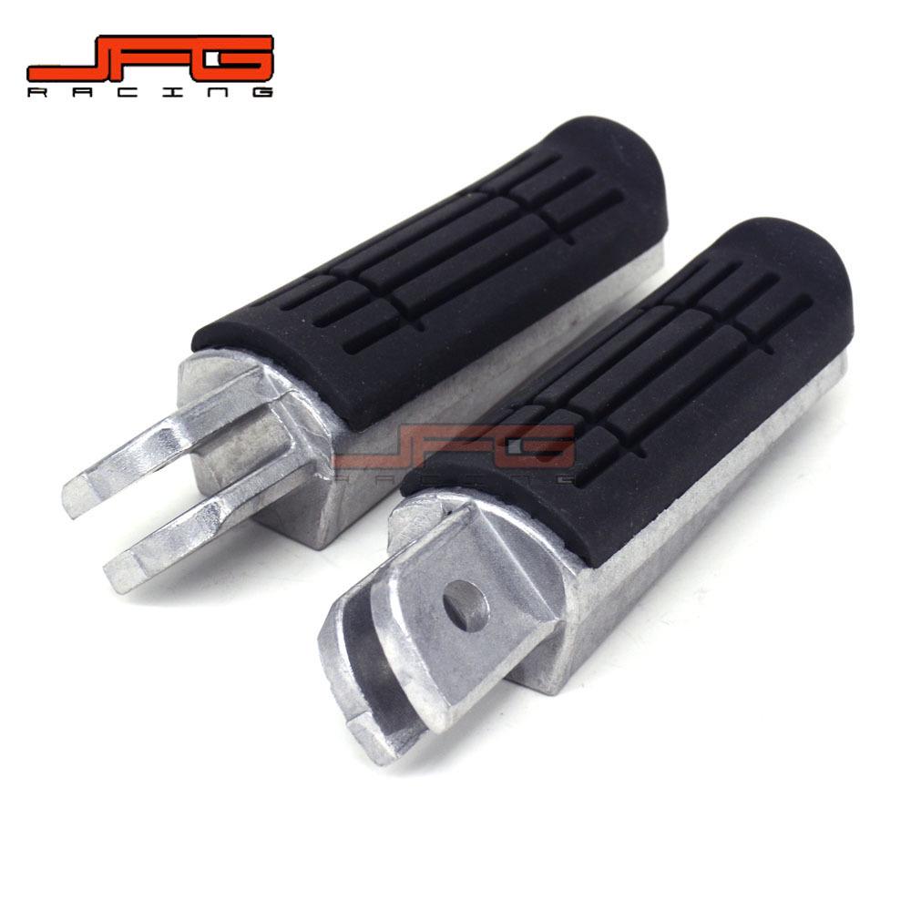 Aluminum Rear Foot Pegs for Fazer700, FZ1, FZ6R, and FJR1300 Motorcycles