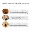 Smart Electric Hot Air Pet Grooming Brush - 3-in-1 Hair Dryer, Detangling & Straightening Comb for Fast Drying Dogs & Cats
