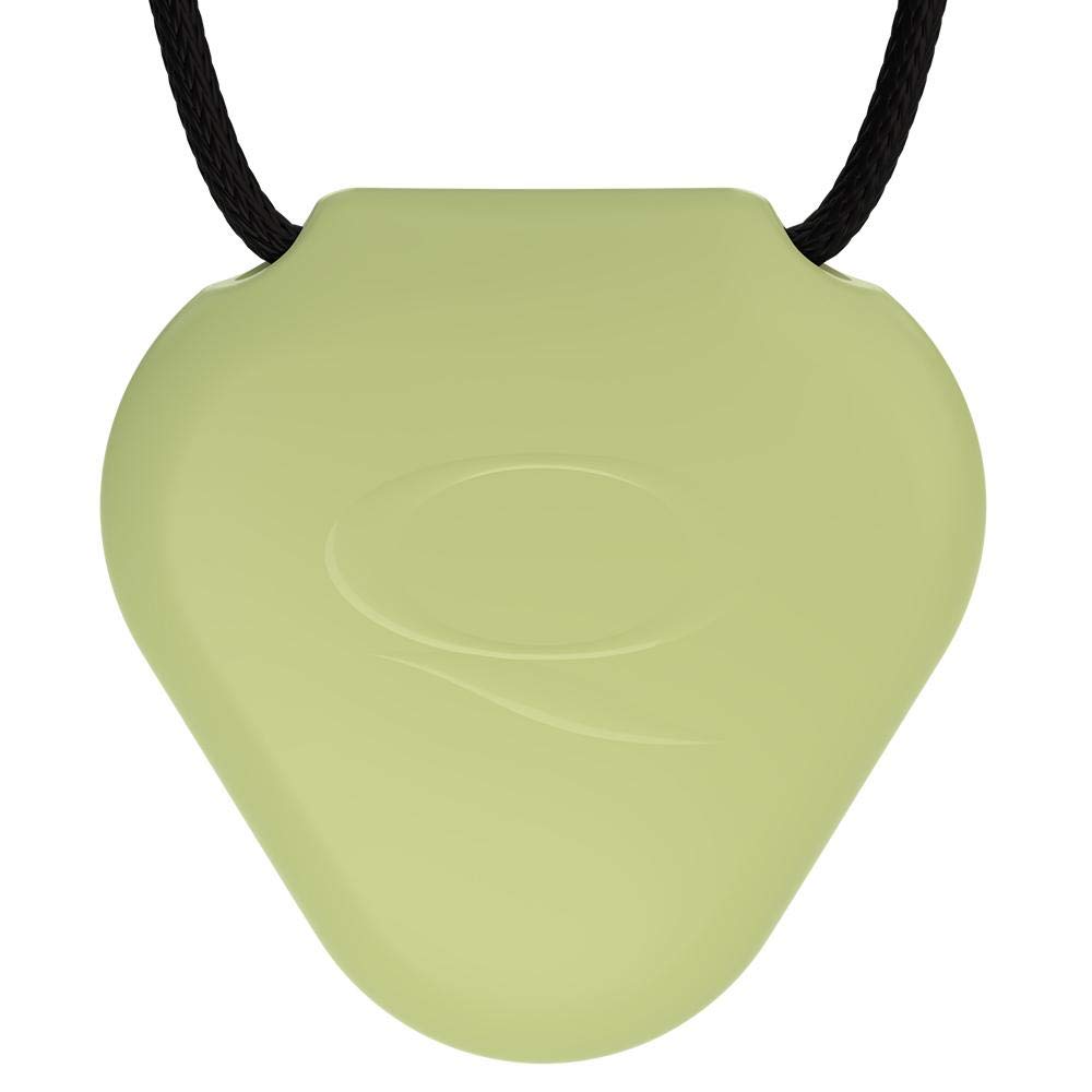 Acrylic Pendant 1 piece Q-Link (Yellow Green) 39x39x6mm,