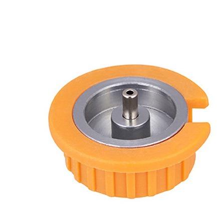 

Cross Border Cassette Torch Adapter High Mountain Flat Gas Tank Connector Portable Camping Heating Converter Accessory оранжевый