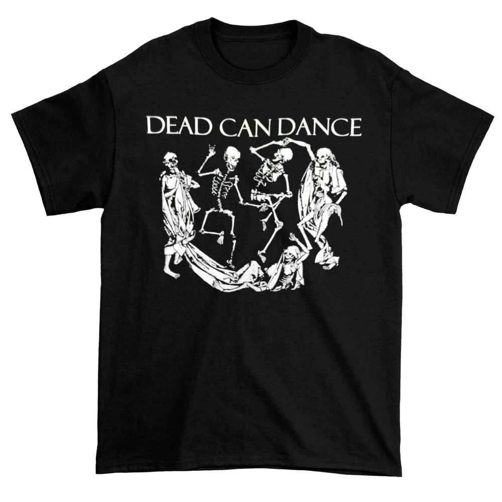 Dead Can Dance Band Men TShirt Black Cotton Tee Unisex T-Shirt XXL