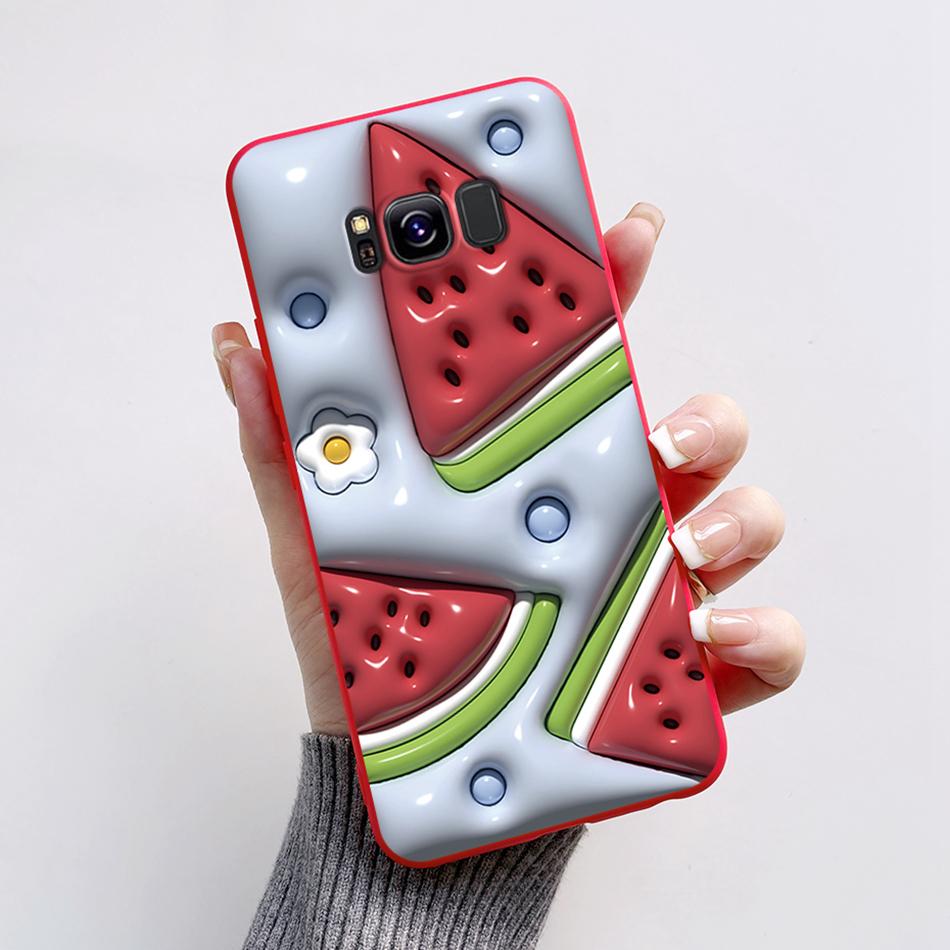 For Samsung Galaxy S8 Plus Case Galaxy S8 Shockproof Back Phone Cases For Samsung S8 GalaxyS8 Plus Cartoon Silicone Cover Bumper