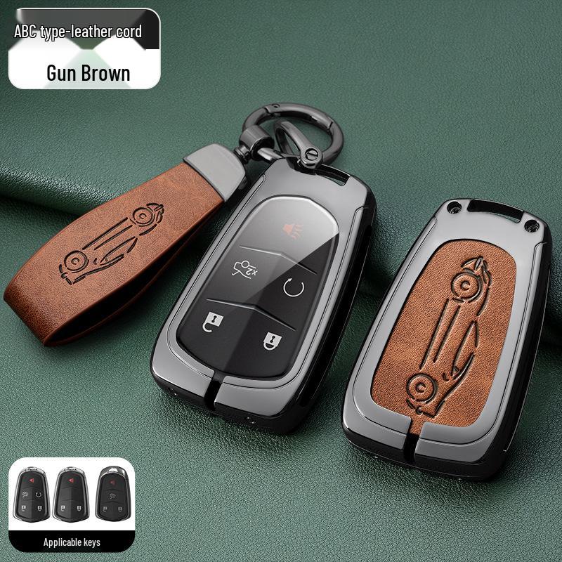 Cadillac XT5, CT5, XT4, XT6, CT6, XTS, ATSL, CT4 Premium Metal Key Cover