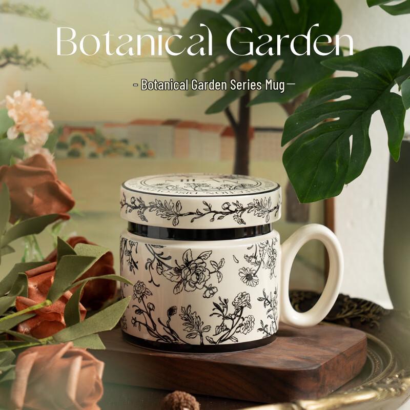 OLOEY Lidded Ceramic Coffee Mug