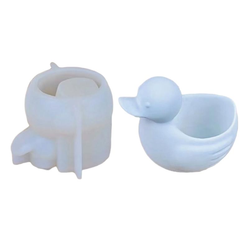 Silicone Craft Moulds Succulent Planter Mold Animal Shape Silicone Flowerpot Molds Suitable for Flowerpot Candle Holders