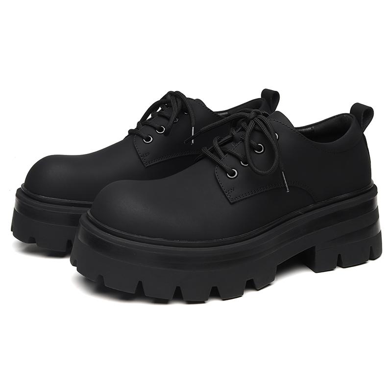 Fashion Thick soled casual men's shoes Classic Fashion Minimalist Style Leisure Party Office Plus Size 38-46 Youth daily shoes Ho