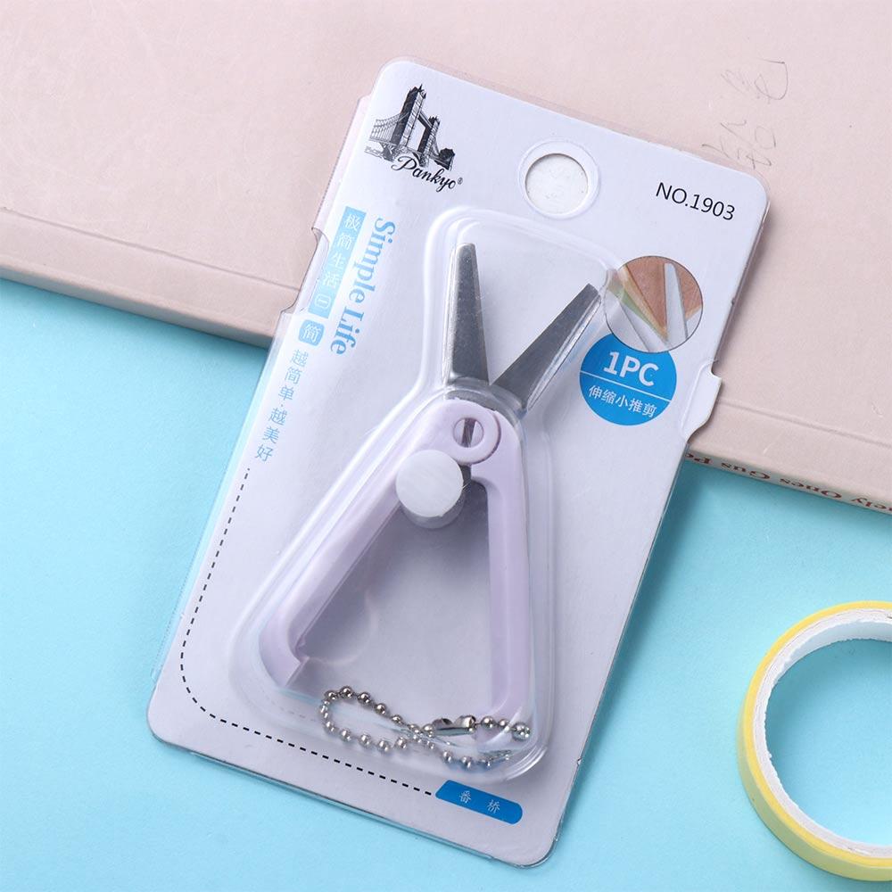 Hand Scissors School Supplies Stainless Steel Scissors Folding Scissors Scissors Adjustable