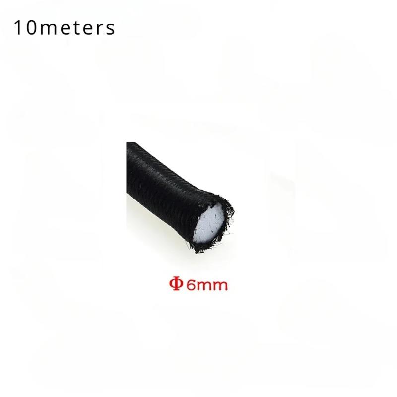 "10m Elastic Rope - Durable 3-8mm Rubber Bands for Sewing, DIY Crafts,Clothing Accessories (Multi-Purpose & Long-Lasting)"
