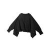 [antiqua] [Antica] Punch Design Tops Ladies Long Sleeve PN-00551 Onesize 05 Black
