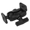 Double Ball Mount Aluminum Alloy Double Socket Arm Ball Mount with 1.5 Inch C Size Ball Adapter for