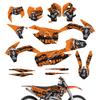 Kompletter Body-Aufklebersatz für KTM SX/SXF/EXC/EXC-F 125-500
