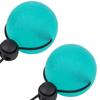 2PCS Silicone Hand Grip Balls for Reduce Pressure Wrist Exercise Massage Recovery ToolsGreen 35 Degrees