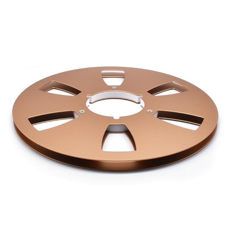 Professional Aluminum Reel 6 Hole Design For 1/4Inch 10.5 Open Tape Recording Disk Accessory