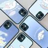 Caroon Cute C-Cinnamorolls Matte Transparent Phone Cover For iPhone Case 16 15 14 13 12 11 Pro Max X XS Max Plus
