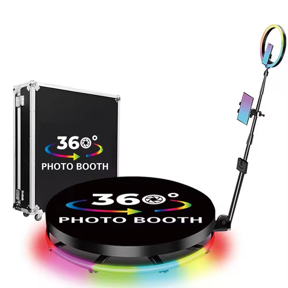 Eu Warehouse 360 Degree Photo Booth Machine Camera 360 Video Booth Photobooth Prix 360 Spin Camera Booth for Wedding