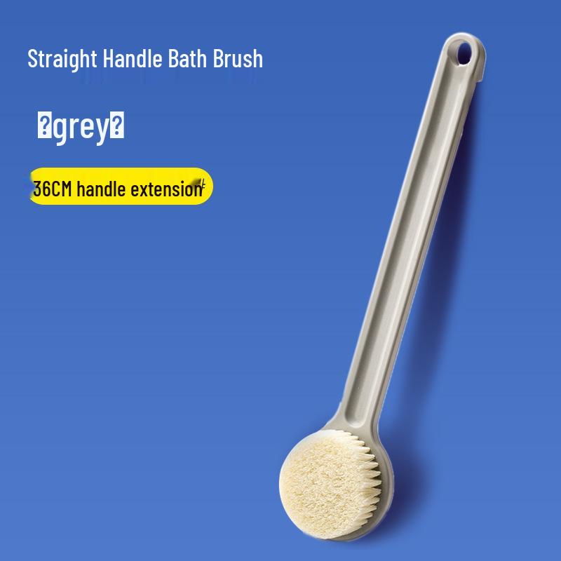 

Японская длинноручная щетка для ванны с мягкой щетиной для мытья спины