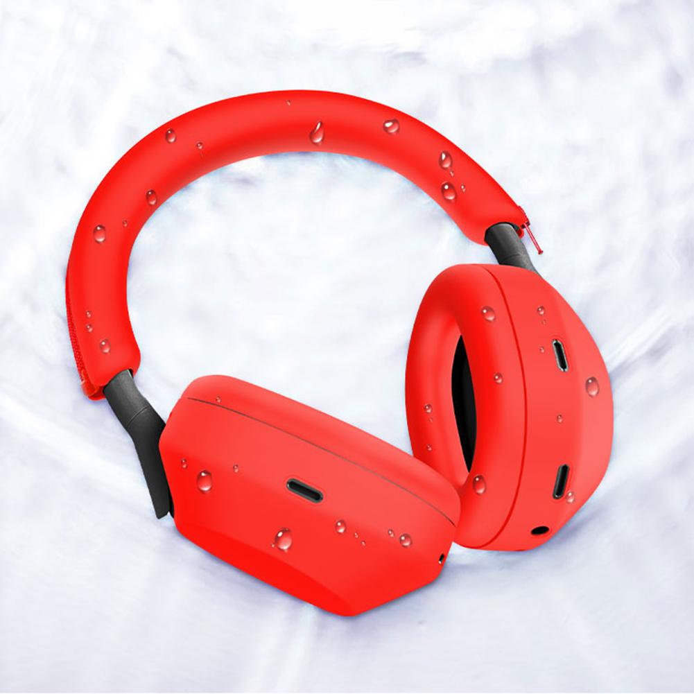3Pcs Replacement Headphone Pads Non-Scratch Headphone Ear Cushion Solid Color Replacement Ear Pads for Sony WH-1000XM6 Headphone