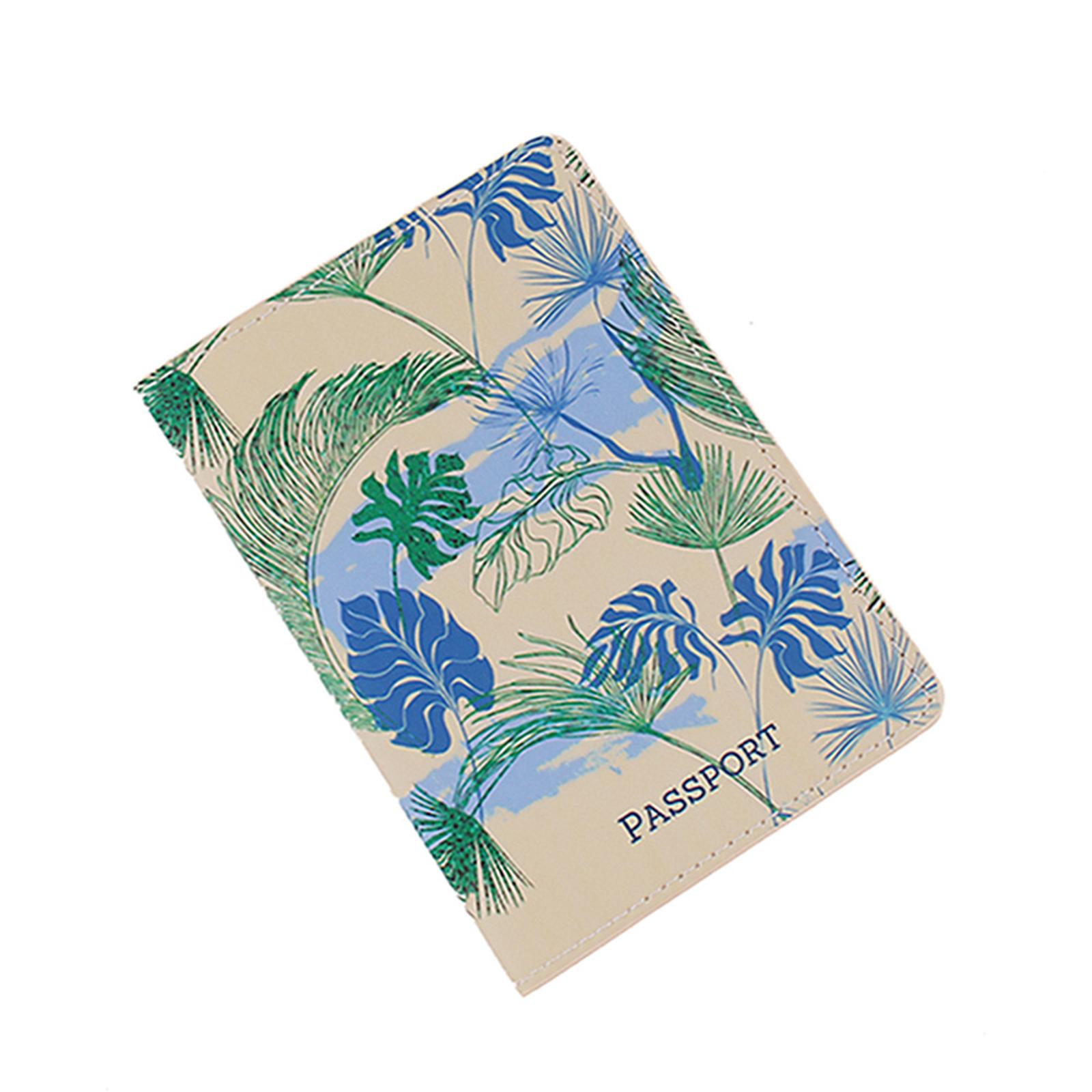 

Стильный и практичный цифровой принт обложка для паспорта держатель кредитных карт органайзер для проездных документов A