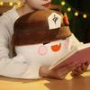 Genshin Impact Hutao Plush Throw Piillow Anime Cute Ghost Stuffed Cushion Sofa Decorative Body Pillow Sleep Back Cushion Decor