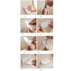 Toothbrush Holder Wall Mount Mobile Phone Shelf for Bathroom Organization Multipurpose Toothbrush Shelf Rack 4Slot