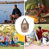 Foldable Camp Bucket 22L Camping Storage Folding Bucket Easy Hold Wash Basin Bucket For Fishing Good Hiking Picnics