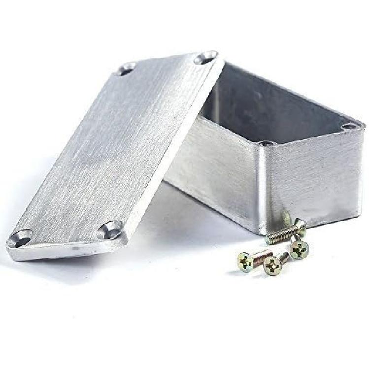 ESUPPORT 1590BB Алюминиевый Металлический Корпус Педаль Эффектов для Гитары Stomp Box 1590A 92x38x31mm