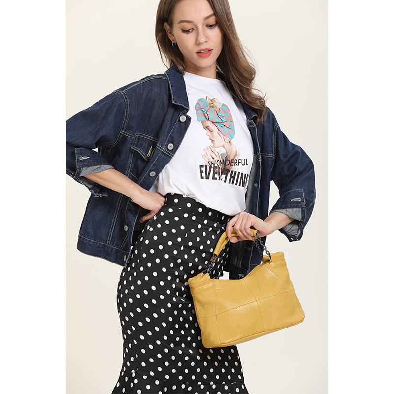 2023 Nowa damska torebka ze skóry naturalnej - Torebka na łańcuszku z bydlęcej skóry najwyższej jakości