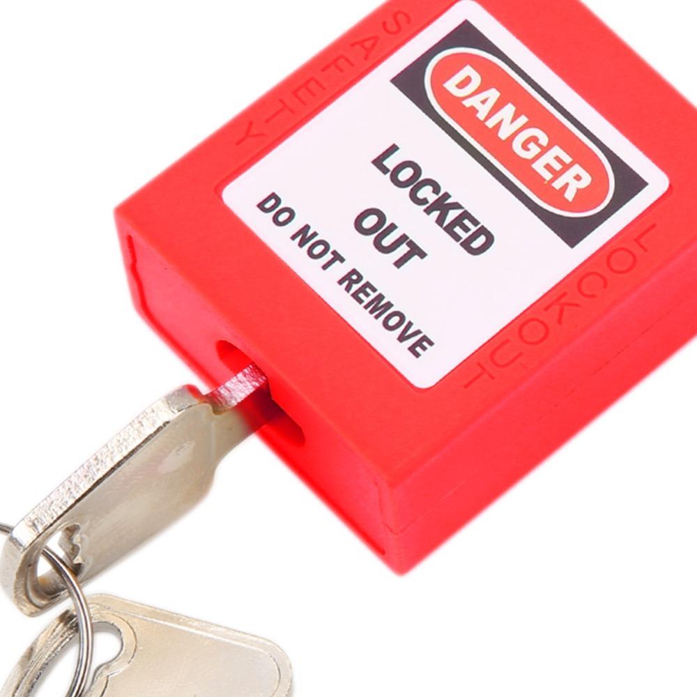 Insulated Safety Padlock 38mm Industrial Lock Reliable Insulated Lock Safety Lock