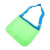 Bolsa de Praia de Rede para Crianças Sacos para Brinquedos de Areia e Coleta de Conchas Bolsa de Armazenamento Portátil com Alças de Transporte Ajustáveis
