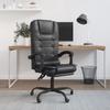 Day and Night - Day and Night Reclining Office Chair Massage Black Synthetic Leather