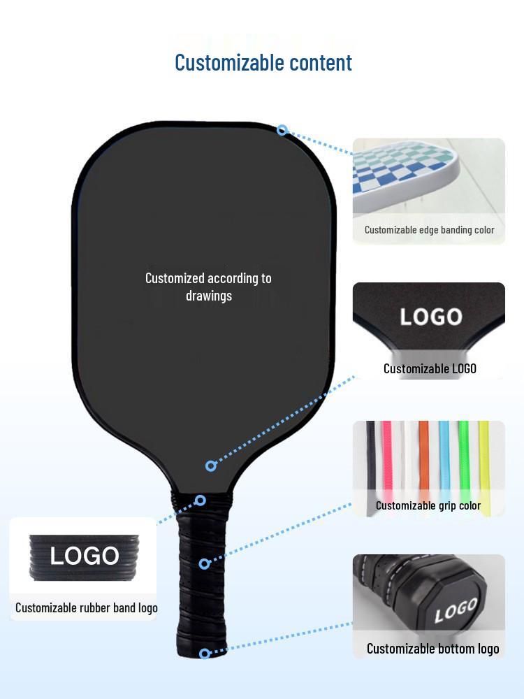 Pikachu T700 Carbon Fiber Matte Paddle for Outdoor Leisure Sports
