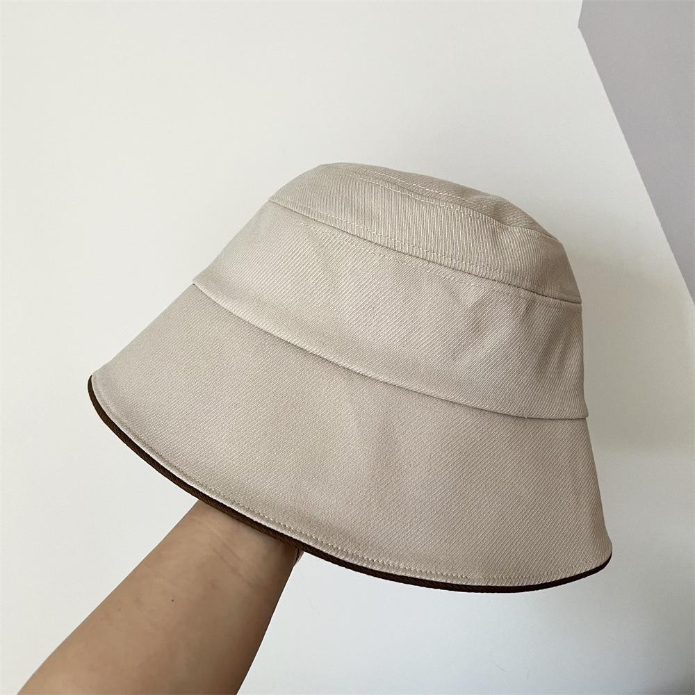 

Оригинальный дизайн японская шляпа-панама с бантом сзади, подчеркивающая лицо, маленькая, повседневная, универсальная, с высоким чувством стиля, женская осенне-зимняя шляпа-панама Adult (56-58cm) бежевый