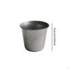 Camping Cup Juice Mug Unbreakable Dinnerware Drinking Portable Tea Stainless Steel for Hiking