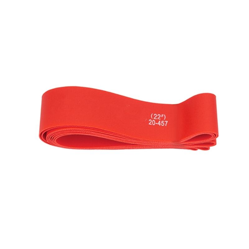 Reinforced Bike Tire Defender Slip-Resistant Finish Light Construction Shock Reduction Extended-Use Cycling Accessory