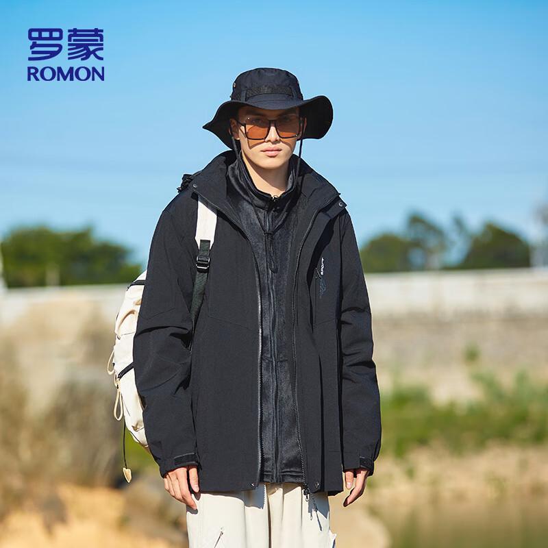 ROMON JK18 Outdoor Hooded Windproof Couple Jacket