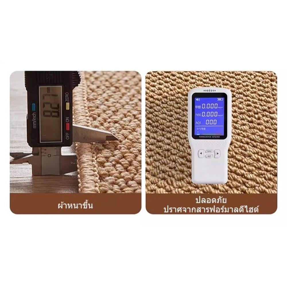 Soft Linen Weave Bath Mat Super Absorbent Entrance Doormat Kitchen Decoration Carpet  Living Room